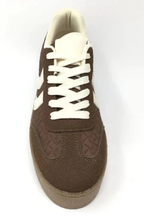 Ref. 30125 Zapatillas cafe / coffee